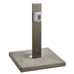 Colonnina per Presa Elettrica da Giardino Aquapoint Electropoint Ground Grigio Tortora-Acquapoint Online