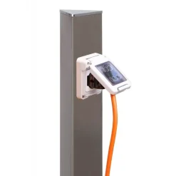 Colonnina per Presa Elettrica da Giardino Aquapoint Electropoint da Interrare Grigio Tortora-Acquapoint Clearance