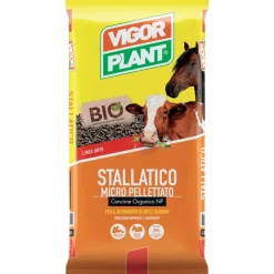 Concime organico Stallatico Micro Pellettato 25 kg-Vigorplant New