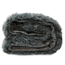 Coperta Olaf 150 x 200 cm Dark Grey-Unique Living Discount