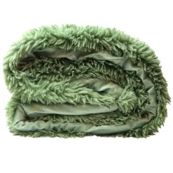 Coperta Olaf 150 x 200 cm Oil Green-Unique Living Outlet