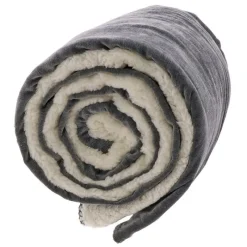 Coperta Oskar 130 x 180 cm Dark Grey-Unique Living Sale