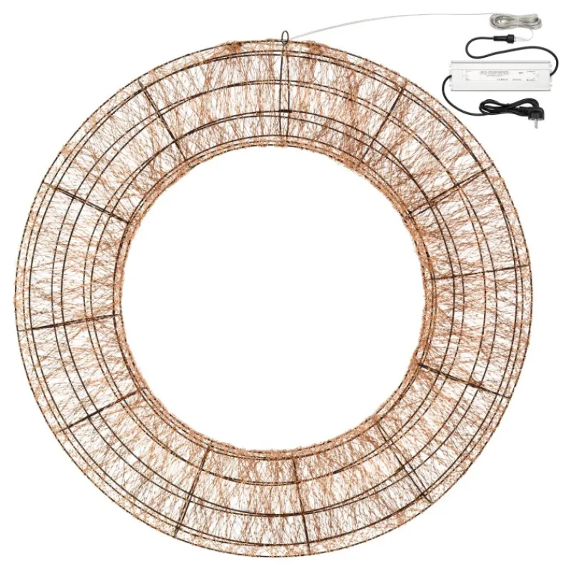Corona 3D Marrone Ø 110cm HDM 15000 MicroLED RGB-Lotti Best