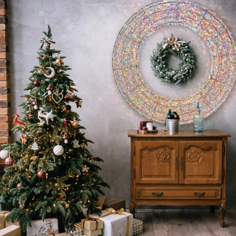 Corona 3D Marrone Ø 110cm HDM 15000 MicroLED RGB-Lotti Best