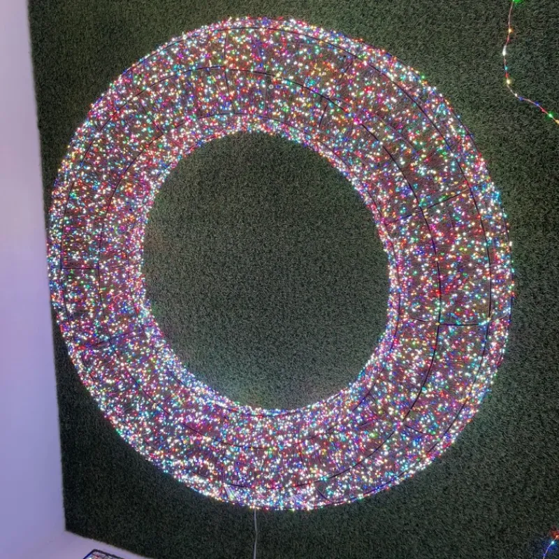 Corona 3D Marrone Ø 110cm HDM 15000 MicroLED RGB-Lotti Best