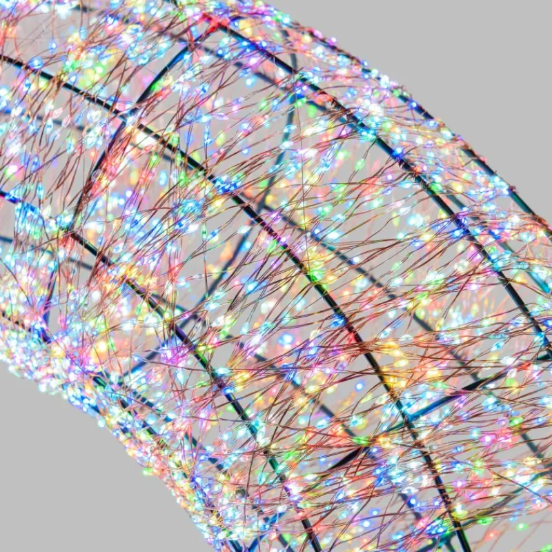 Corona 3D Marrone Ø 110cm HDM 15000 MicroLED RGB-Lotti Best