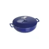 Cozziera 28 cm Blu Scura in Ghisa-Staub Best