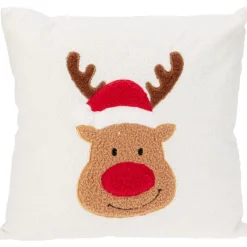 Cuscino Decorativo Natale Teddy 45x45 cm. Pezzo Singolo-Koopman Hot