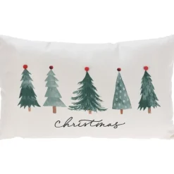 Cuscino Decoravito Alberi Natale 30x50 Cm. Pezzo Singolo-Koopman Sale