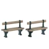 Double Seated Bench Set of 2 Cod. 74235-Lemax Discount