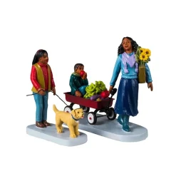 Farmer'S Market Saturday Set Of 2 Cod. 42335-Lemax Hot