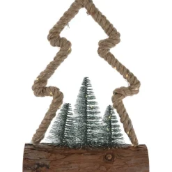 Figura di Natale LED Ricaricabile 30 Cm. Pezzo Singolo-Koopman Discount