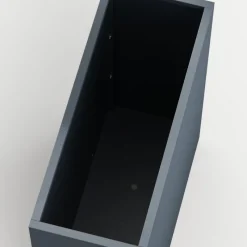 Fioriera Alta PLANTER DIVIDER 40 in Metallo colore Antracite 100x40x115 cm-Herstera Discount