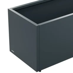 Fioriera PLANTER 50 in Metallo colore Antracite 100x50x50cm-Herstera New