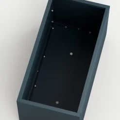 Fioriera PLANTER 50 in Metallo colore Antracite 100x50x50cm-Herstera New