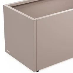 Fioriera PLANTER 50 in Metallo colore Grigio Scuro 100x50x50cm-Herstera Outlet