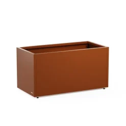 Fioriera PLANTER 50 in Metallo colore Corten 100x50x50cm-Herstera Sale