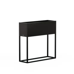 Fioriera Hestera PLANTER HUB in Metallo colore Antracite 80x25x78-Herstera Hot