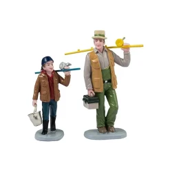 Fishin' Time Set Of 2 Cod. 42321-Lemax Discount