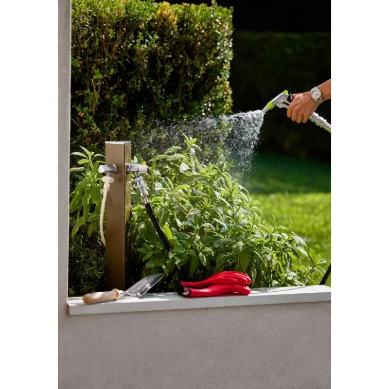 Fontana da Giardino Aquapoint Triangle da Interrare Verde Sottobosco-Acquapoint Best