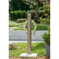Fontana da Giardino Aquapoint Triangle Ground Nero Metal-Acquapoint Clearance