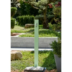 Fontana da Giardino Aquapoint Triangle Ground Verde Salvia-Acquapoint Online