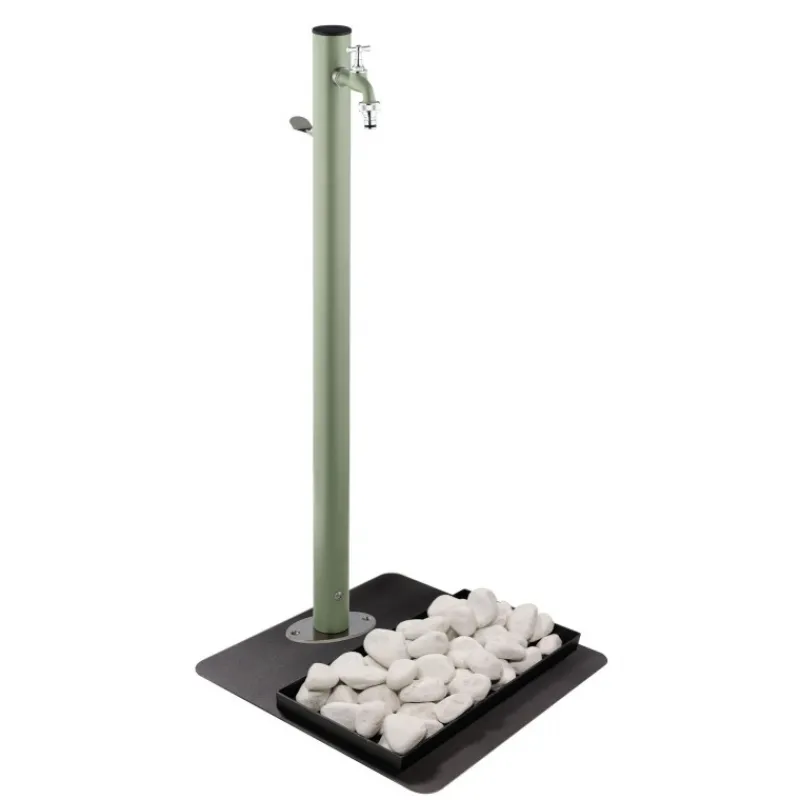 Fontana da Giardino Aquapoint Loop Ground Verde Kaki-Acquapoint Hot