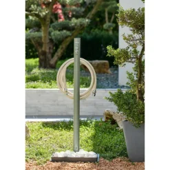 Fontana da Giardino Aquapoint Loop Ground Verde Kaki-Acquapoint Hot