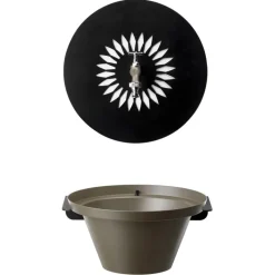 Fontana da Giardino Aquapoint a Parete Wall Fountain Daisy Grigio Tortora-Acquapoint Hot