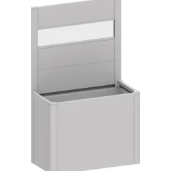 Frangivista con Elemento Vetro per Fioriera BELVEDERE in Metallo-Biohort Online