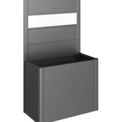 Frangivista con Elemento Vetro per Fioriera BELVEDERE in Metallo-Biohort Online