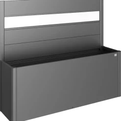 Frangivista con Elemento Vetro per Fioriera BELVEDERE in Metallo-Biohort Online