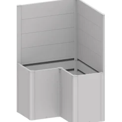 Frangivista per Fioriera BELVEDERE L in Metallo-Biohort Outlet