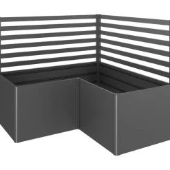 Frangivista per Piante Rampicanti per Aiuola Rialzata a L in Metallo-Biohort Clearance