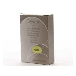 Ganci da appendere 3.5 cm Oro. Set di 50-Kaemingk New