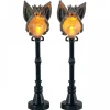 Gargoyle Lamp Post Set of 2 B/O 4.5V Cod. 14829-Lemax Discount