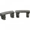 Gargoyle Stone Benches Set Of 2 Cod. 84370-Lemax