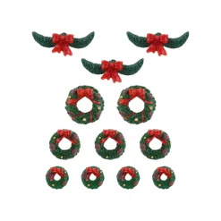 Garland And Wreaths Set Of 12 Cod. 04802-Lemax Outlet