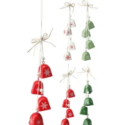 Ghirlanda Campanelle Quadrate 38 cm. Pezzo Singolo-Koopman