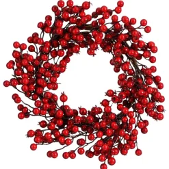 Ghirlanda con Bacche Rosse 40 cm-Edelman Best
