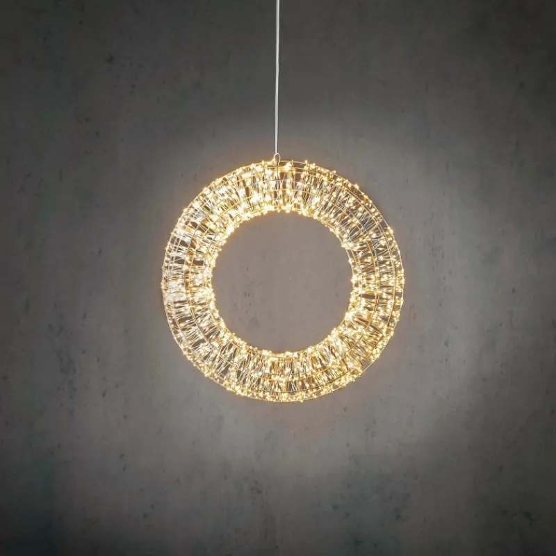 Ghirlanda Illuminata 2000 LED Bianco Caldo IP44-Edelman Best