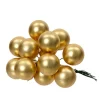 Grappolo di Palline in Vetro Color Oro-Kaemingk Best