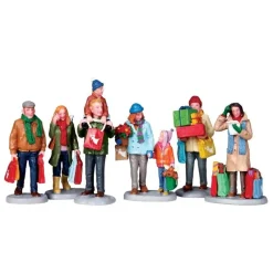 Holiday Shoppers Set of 6 Cod. 92683-Lemax