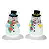 Holly Hat Snowman Set Of 2 Cod. 24965-Lemax Discount
