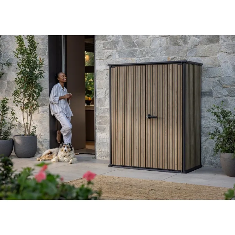 Armadio in Resina SIGNATURE VERTICAL DOGHE-Keter