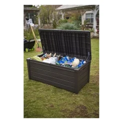 Baule in Resina BRIGHTWOOD Marrone-Keter Hot