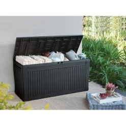 Baule in Resina Comfy Grafite-Keter