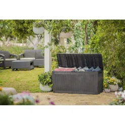 Baule in Resina Comfy Grafite-Keter