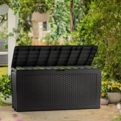 Baule in Resina SAMOA Marrone-Keter Outlet