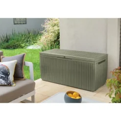 Baule in Resina SPRINGWOOD VERDE-Keter Discount